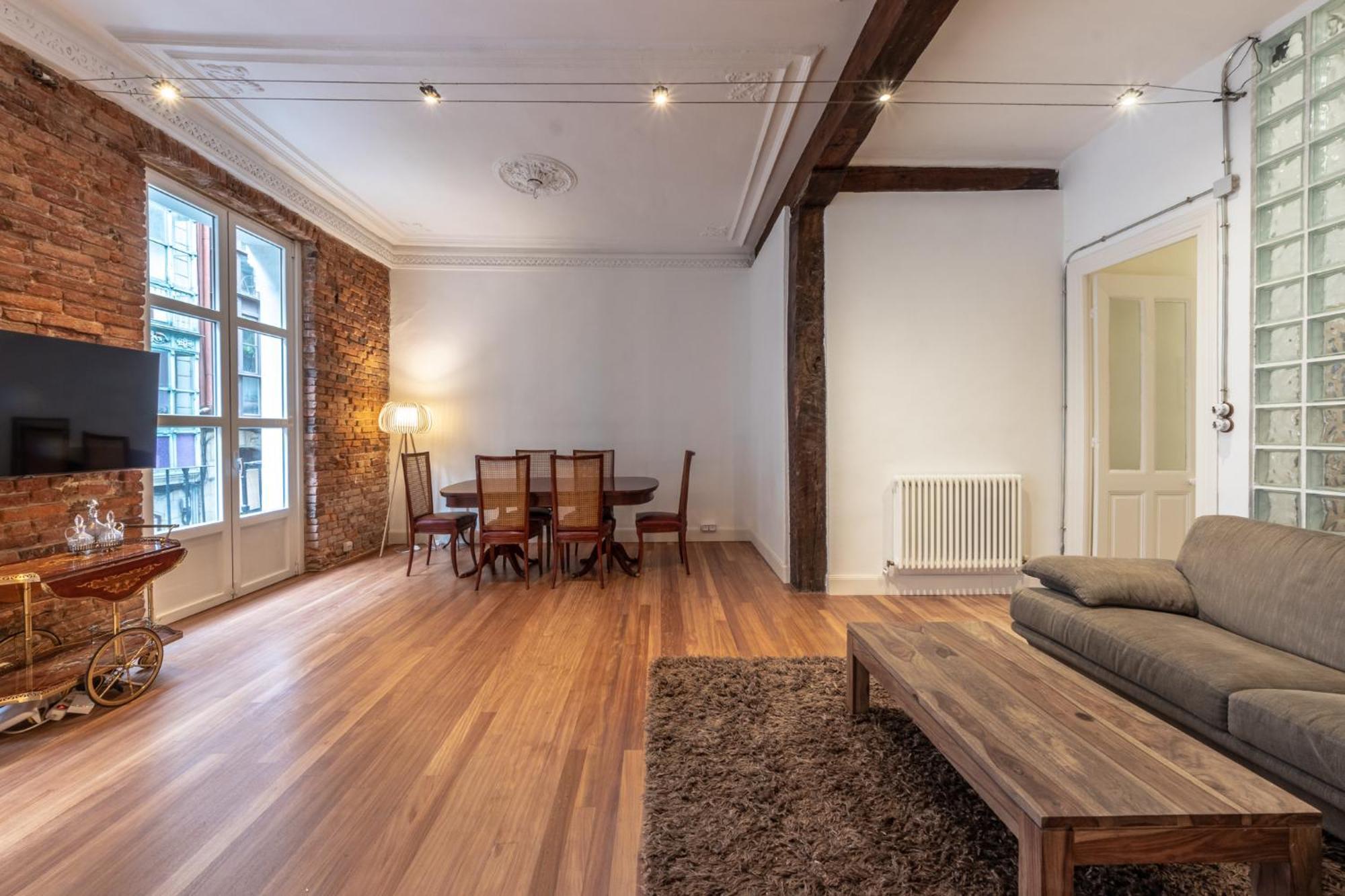 Encantador Apartamento En El Casco Antiguo De Bilbao Eksteriør billede