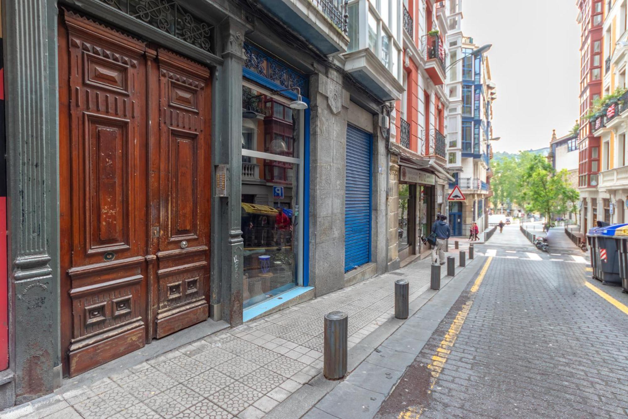 Encantador Apartamento En El Casco Antiguo De Bilbao Eksteriør billede